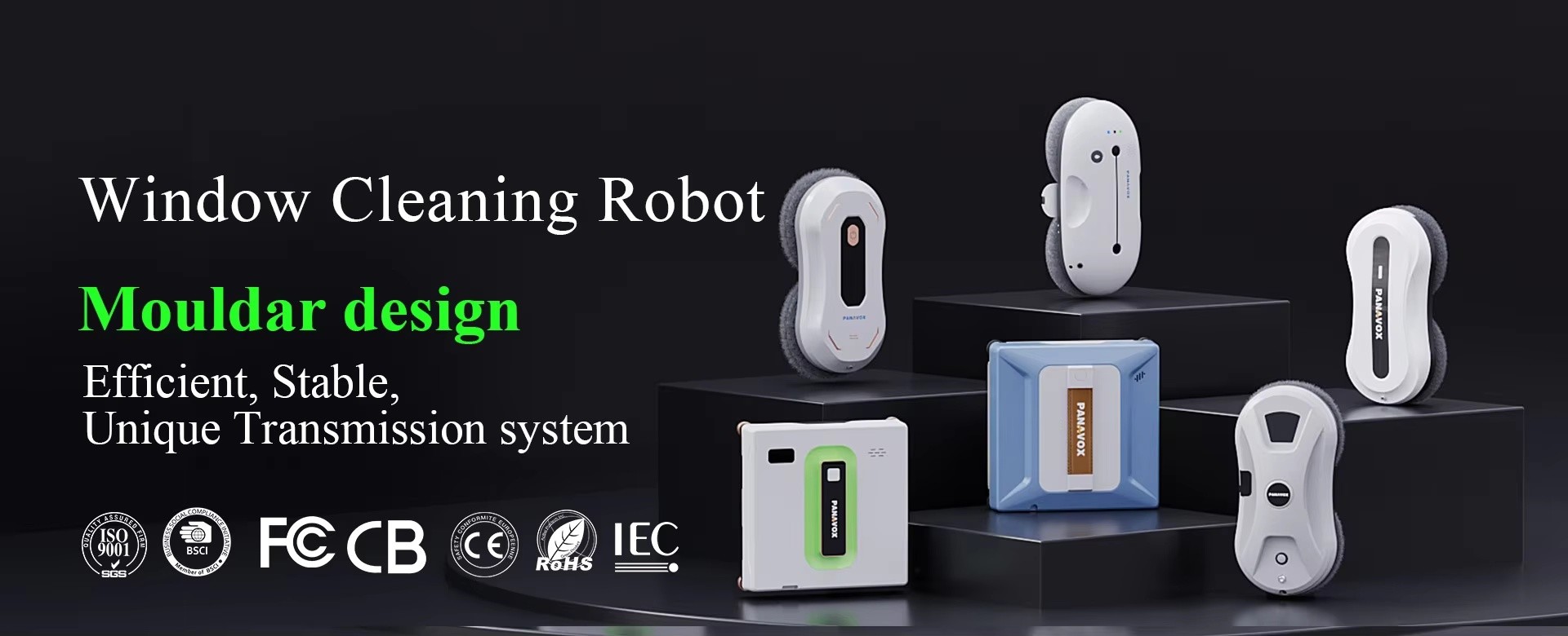 chất lượng Robot làm sạch cửa sổ hình bầu dục cơ bản nhà máy sản xuất
